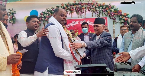 मेयर सरावगी एमालेमा प्रवेश